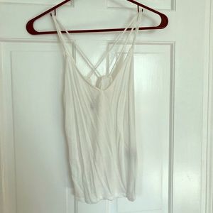 H&M White strappy camisole, never worn, no tags